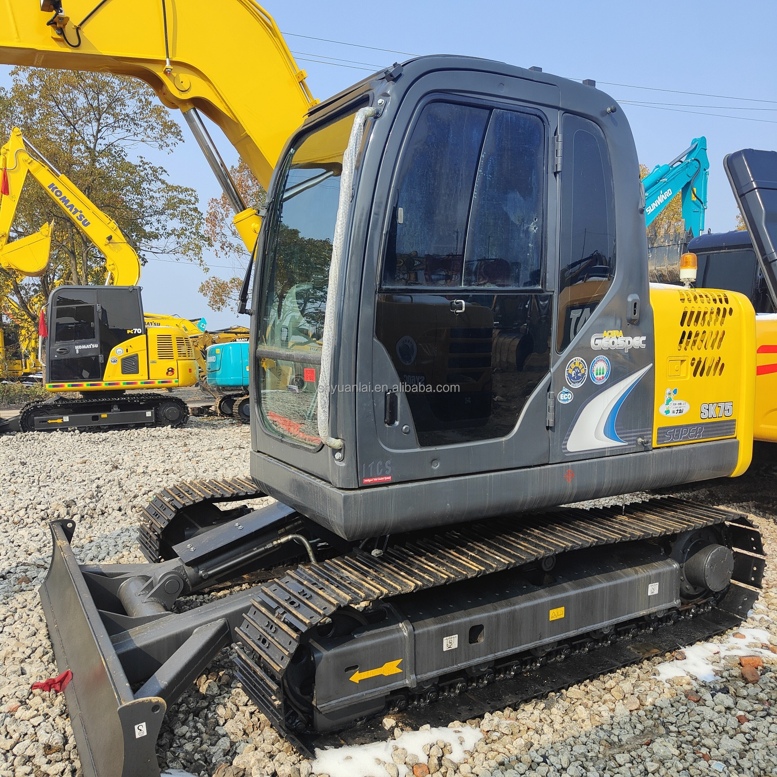 WHATSAPP 8617821713077 Used SK75 Mini Excavator in Good Condition at Affordable