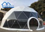 Fireproof Glamping Hotel Geodesic Dome Tent For Camping House Resort