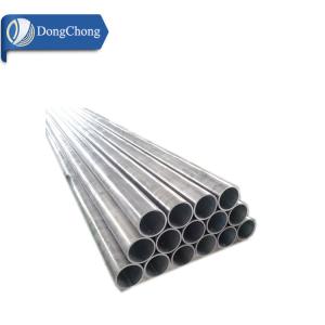 China Silver 6061 Lightweight Aluminum Pipe Non Polished Customized Diameter factory