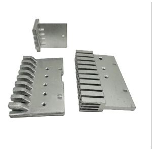 Zinc Plated CNC Aluminum Heatsink Profile Custom For Motor Display