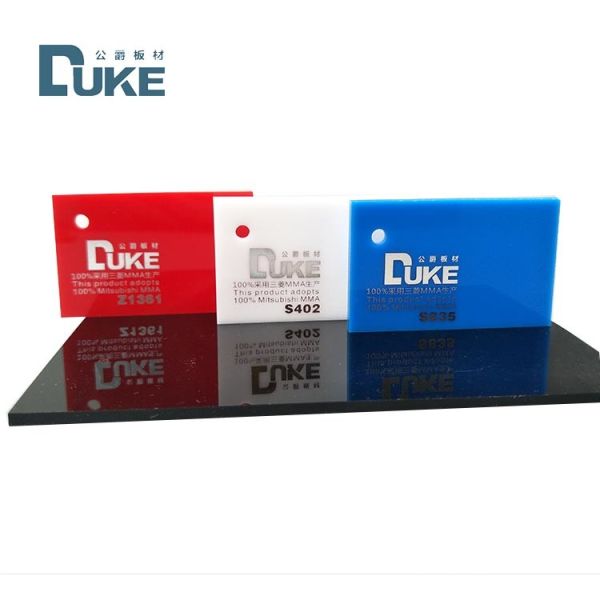 Light Transmittance 90% UV Blocking Sign Acrylic Sheet Anti Yellowing