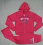 XY-078 ladies fleece 2pcs ets stock