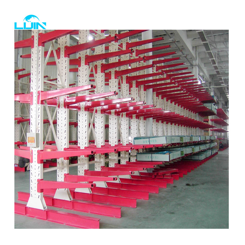 3000Kg Warehouse Cantilever Shelving Pipe And Tubing Storage Racks