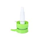 24/415 33/410 Shampoo Lotion Pump Light Green Screwed Round Top