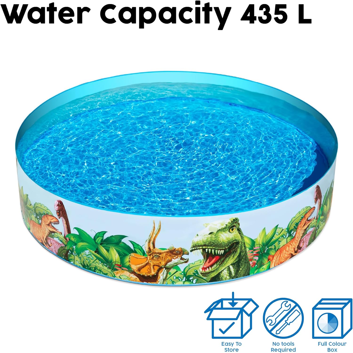 Kiddie Paddling Pool Inflatable for Kids Other Educational Toys Age Range 2 to 4 Years