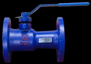 China Cast Iron Rustproof Floating Ball Valve Anticorrosive 1.6 Mpa High Temperature factory