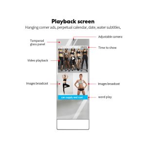 Infrared Sensor TFT LCD Screen Kiosk For Bathroom