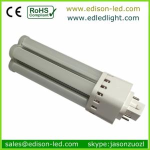 China high lumen 15w LED G24 2pins lamp replace MHL lamp 153mm length 360 degree plug light factory