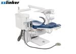 Blue / Purple Dental Chair Unit Steel Metal 8 Color Optional Wooden Case Package