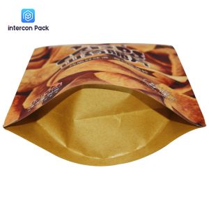 Can Customize Logo Christmas Candy Snack Plastic Packaging Bag Environmental