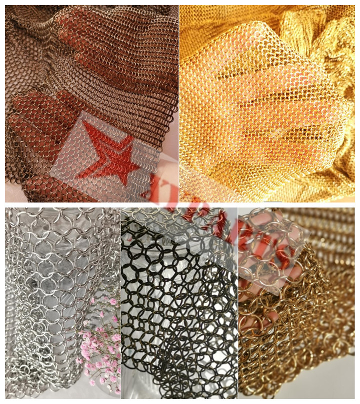 304 Stainless Steel 0.53mm Welded Metal Ring Mesh For Protection