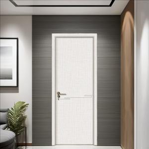 China Waterproof WPC Hollow Door For Damp Areas Like Bathrooms factory