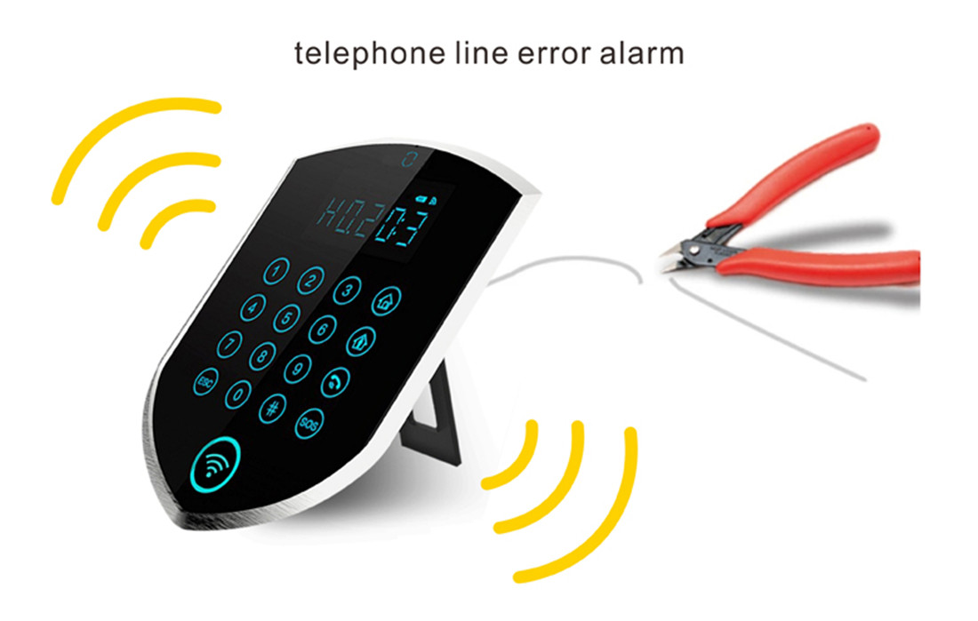 4G 2G Wi-Fi Smart Security Alarm System(YL-007WT2R)