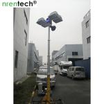 6.1m Firefigthing truck vehcile mounted pneumatic telescopic mast light/ robot