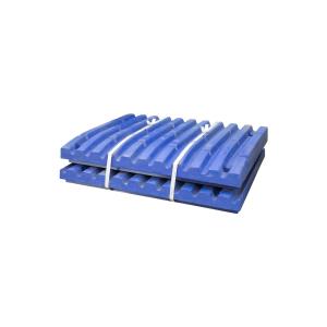China High Manganese Jaw Plate Stone Crusher Accessories for Mining Machine Top Performance factory