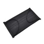 Reliable Disposable Black Surgical Mask , Black Earloop Mask For Building Site