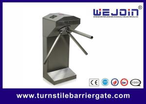 China Automatic Turnstile Barrier Gate Waist Height Turnstile For Access Control System factory