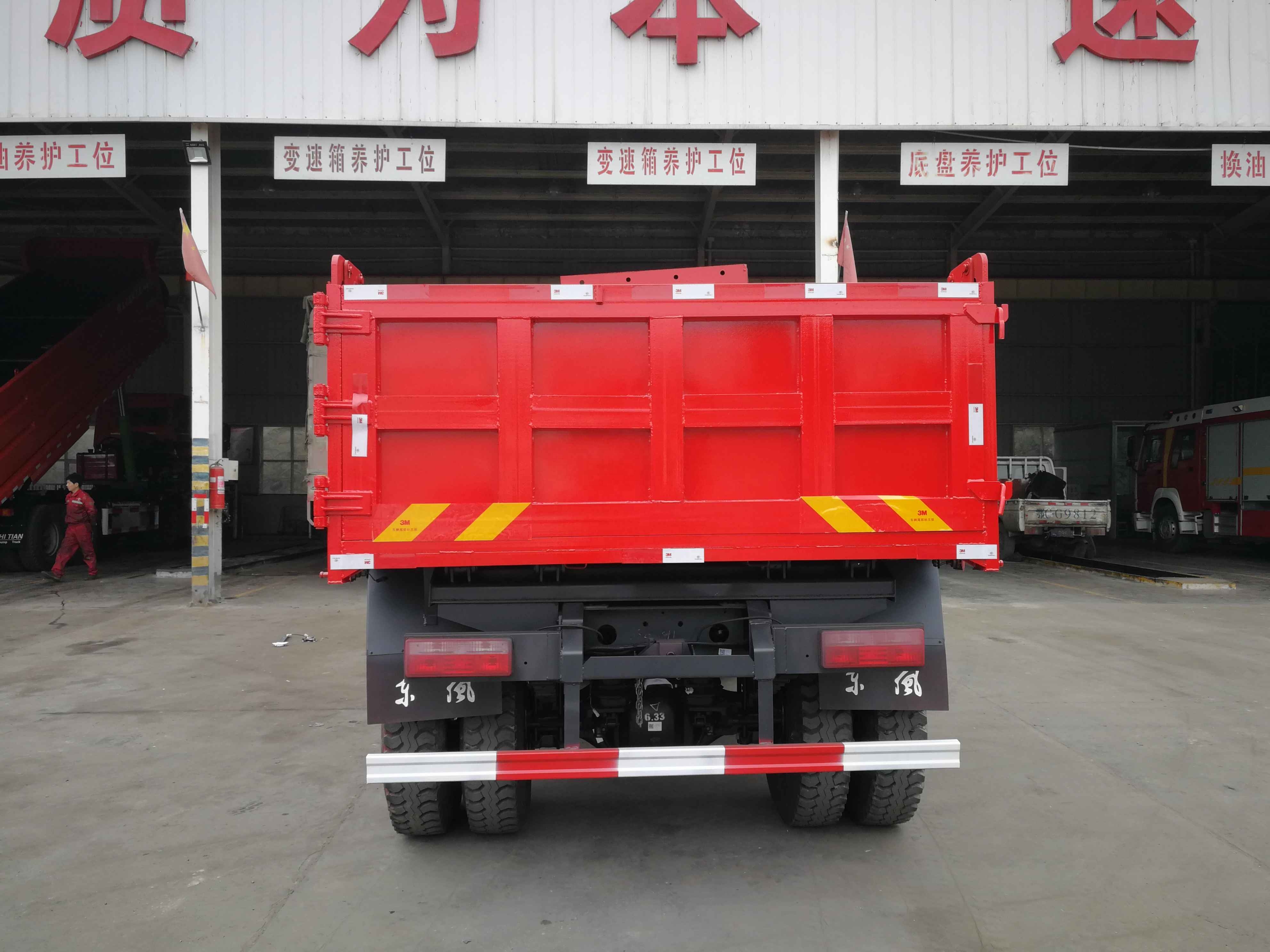 13T Hydraulic Rear Tilt Dump Truck With 7 Cubic Meters Dump Box