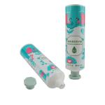 Customized Oval Flat Tube PE Plastic Cosmetic Packaging BB Cream Liquid