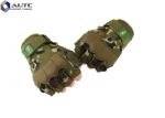 Fingerless Army Tactical Shooting Gloves Microfibre Wear Resisting Reinforced