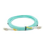 multimode lc lc connector om4 50/125 duplex jumper lszh jacket 1m fiber optic