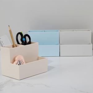China Girl Heart Table Brush Office Plastic Stationery Organiser factory