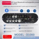 D1000 2.1 Channel Subwoofer Digital Amplifier Board 50W+50W+100W 12v Home Power