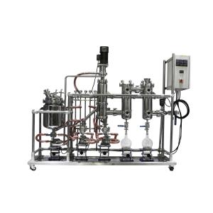 China Wipe Film Distillation Euiqpment Essential Oil Steam Distillation Apparatus High Vacuum Pressure factory