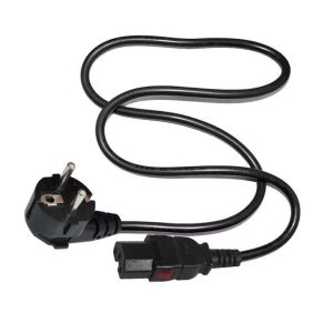 VDE Certified EU 2Pin to C15 Power Cord 10A 250V 1.2M
