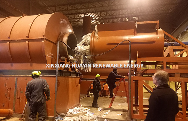 Environmental Friendly Small Pyrolysis Plant 10 Ton Tire And Plastic Waste To Oil