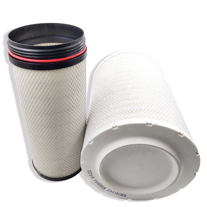 Wg9725190102 HOWO Heavy Duty Air Filter Easy Replacement Shacman Air Filter