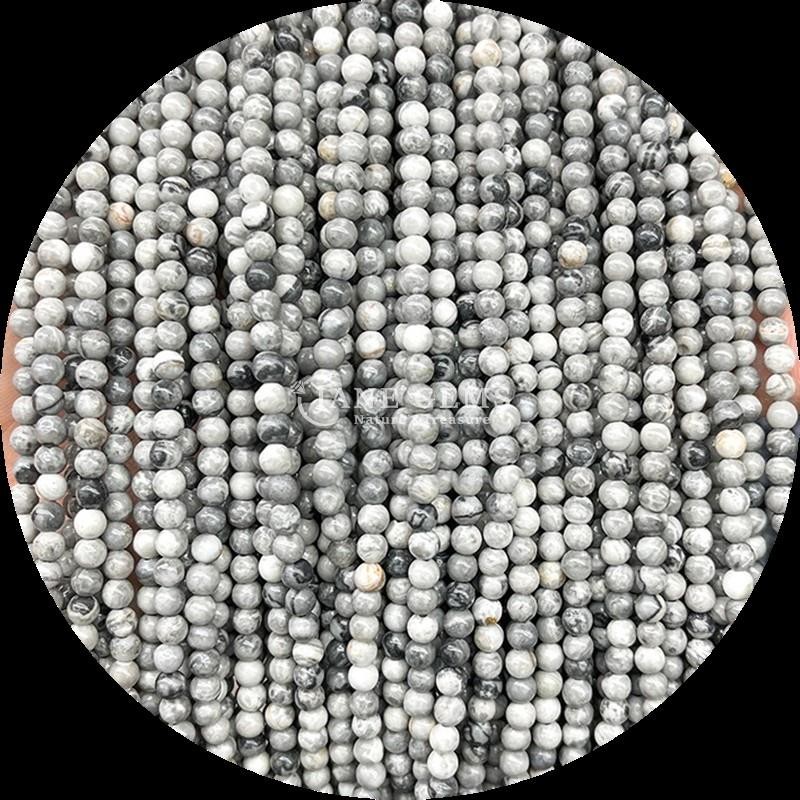 Gems Bead 4mm Multi-color Various Natural Crystal Stone Mini Round Tourmaline Loose Beads Strands for Customer Requirements