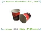 8oz 10oz Double Wall Paper Cups For Coffee Can Customized Logo /Pattern