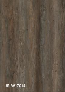China Anti Polluting SPC Click Flooring Ultraviolet Resistant Unilin Click Cement Pine Burlywood Wood Grain GKBM JR-W17014 factory