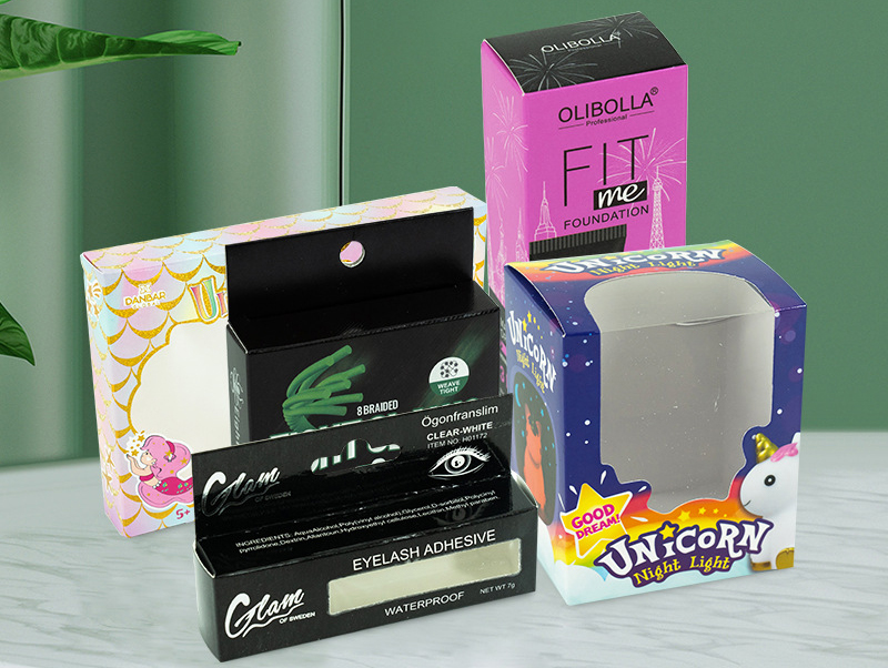 Condoms Custom Printed Cardboard White Card Paper Medicine Packaging Folding Paper Box