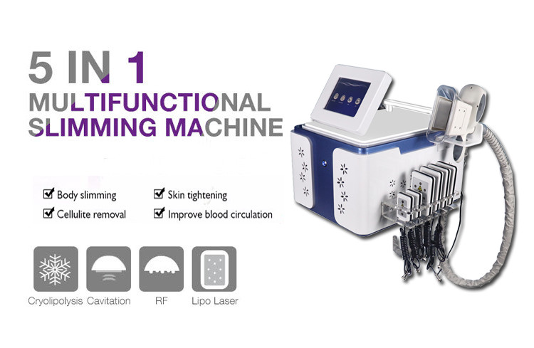 Vacuum Cryolipolysis Slimming Machine Body 360 Cool Fat Cavitation For Beauty Salon