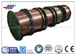 China Round High Carbon Copper Coated Steel Wire / Tyre Bead Wire High Tenacity factory