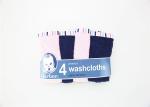 Wash Face Towel Baby Bath Washcloths 100% Cotton 300G 9x9" Fad Towel