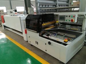 China Thermoplastic Heat Shrink Packing Machine For Gypsum False Ceiling Tiles factory
