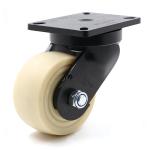 Fixed Rigid Nylon 650kg Heavy Duty Swivel Casters 75mm For Transport Vehicles
