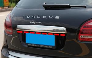 China Porsche Cayenne 2011 2012 2013 2014 Auto Body Trim Parts Rear Trim Strip SS factory