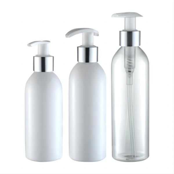 180ml/200ml/250ml Capacity Round Shoulder Cylinder PET Plastic Bottles with