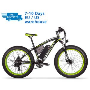 China US EU STOCK 26 Inch Fat Tyre Electric Bicycle 21 Speed 1000w 48v 17ah For Adults Top 022 factory