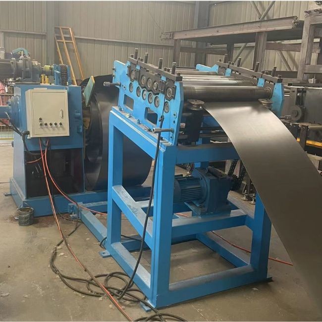Metal Walk Platform Scaffolding Making Machine With Hydraulic Cutting
