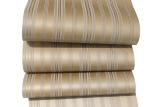 Sunflower Pattern Living Room Modern Wallpaper With Embossed Surface , Golden