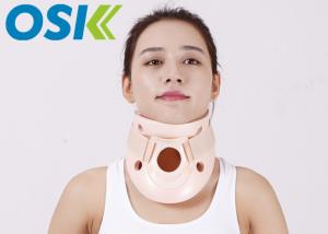 China Plastic Cervical Support Brace For Neck Pain Relief / Broken Neck Fixation factory