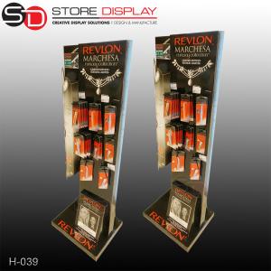 China POP retail hanging floor displays with double sides factory