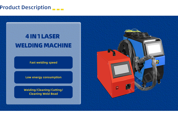 1500W MAX Air Cooling Mini Portable Handheld Laser Welding Machine for Stainless Steel Carbon Steel Aluminum 25KG 4in1