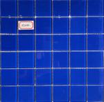 48X48MM Swimming Pool Mosaic Tiles Blue Color Glass Mosac Tiles