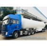 Buy cheap 3 Axles 12 Wheels 56M3 LPG Tank Semi Trailer Transport Bower Trailer from wholesalers